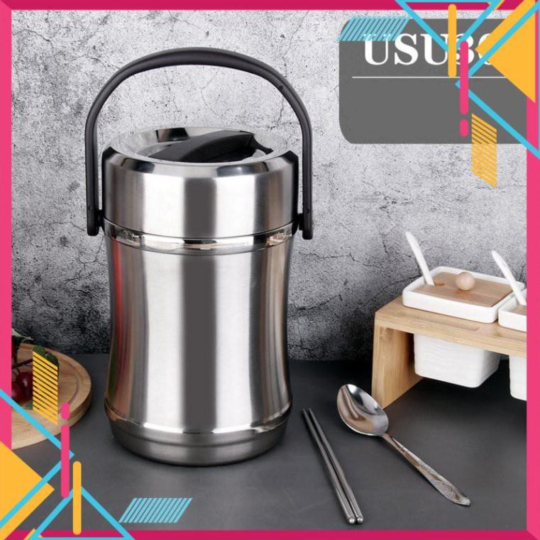 Cặp lồng inox đựng cơm giữ nhiệt cao cấp,cà mèn giữ nhiệt hàn quốc,hộp đựng cơm văn phòng 2000ml