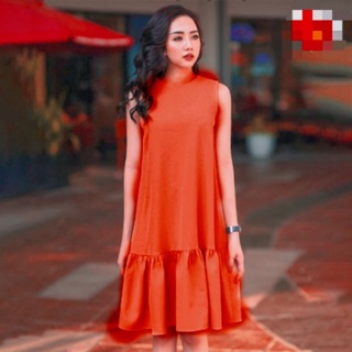 Đầm cát chữ A màu đỏ đất size 45 ký đến 70 ký ( LH42)