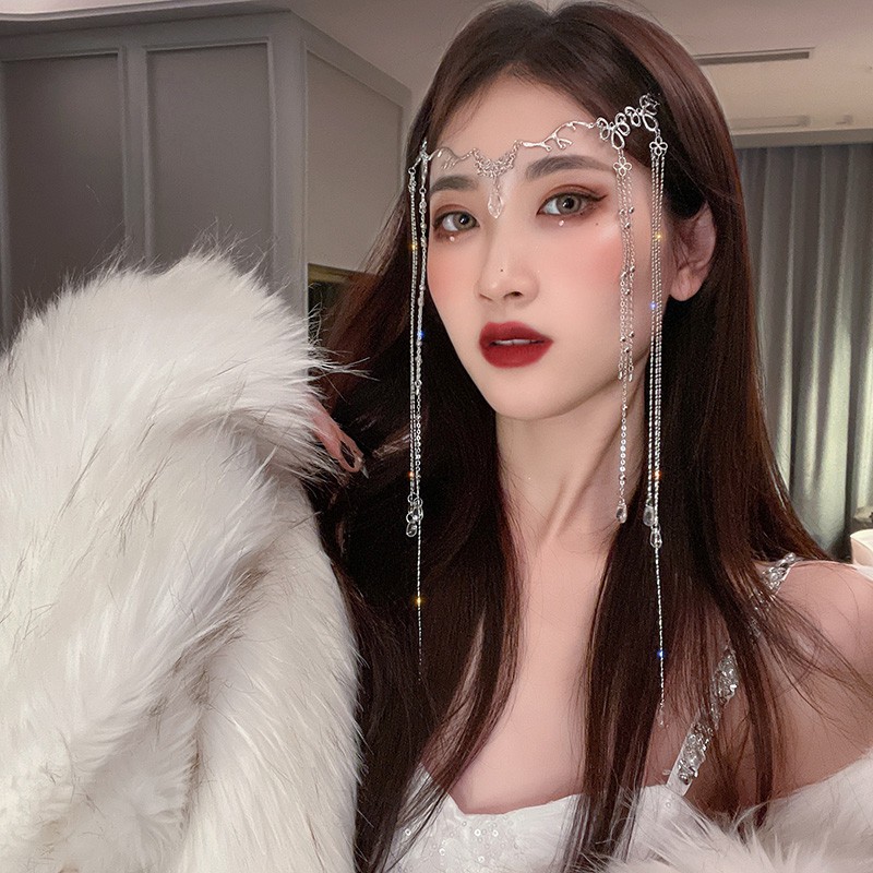 Rèn che mặt thời trang phong cách cổ đại