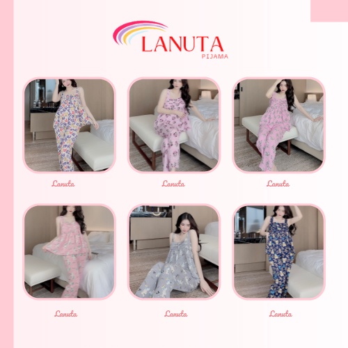 Đồ ngủ sexy nữ pijama 2 dây lụa bigsize cute mặc nhà dễ thương chất liệu mango cao cấp LANUTA