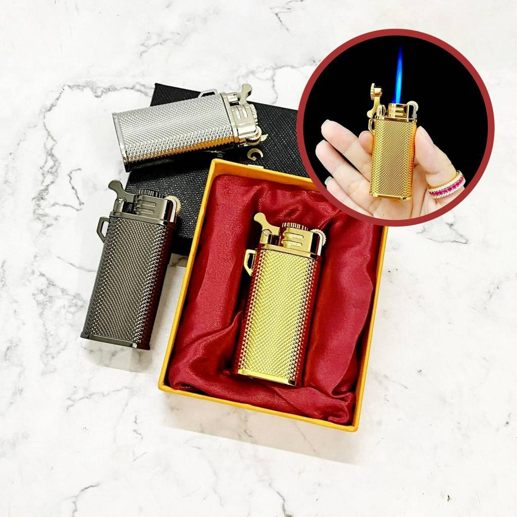 𝐇𝐨̣̂𝐩-𝙌𝙪𝙚̣𝙩-𝘽𝙖̣̂𝙩-𝙇𝙪̛̉𝙖 CHIEF CF220E vân kim cương gaz đá rãnh tay kim loại nguyên khối - xài gaz