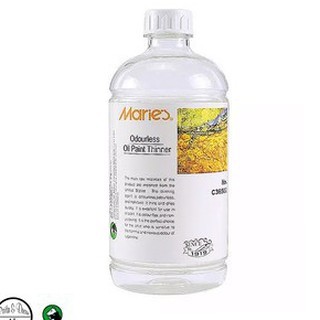 Dầu Lanh và Dầu Thông Maries 500ml &amp; phủ bóng bảo quản tranh