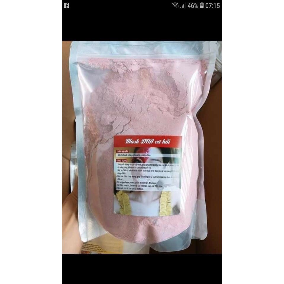 Mặt Nạ DNA Cá Hồi Cấp Ẩm Dưỡng Trắng Cho Da, Chống Lão Hóa Mùi Thơm Nhẹ Không Gây Kích Ứng Da