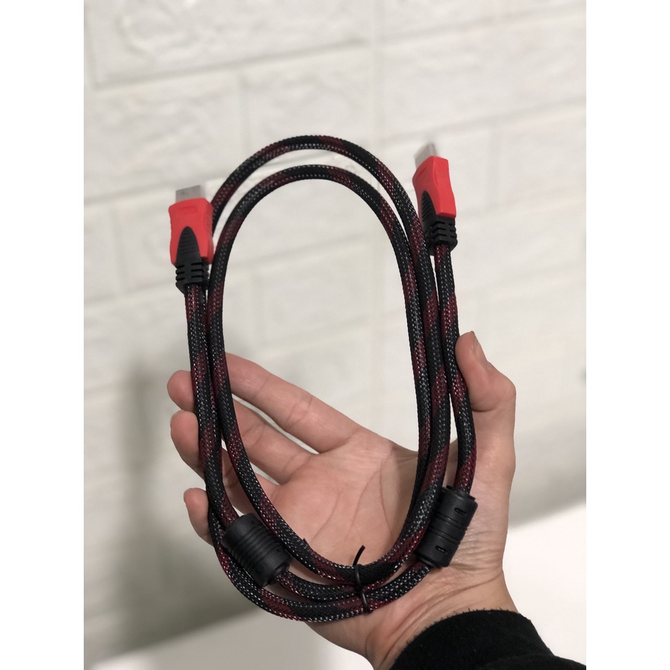 DÂY HDMI 1.5M BỌC LƯỚI CHỐNG NHIỄU Rẻ - Bền - Đẹp