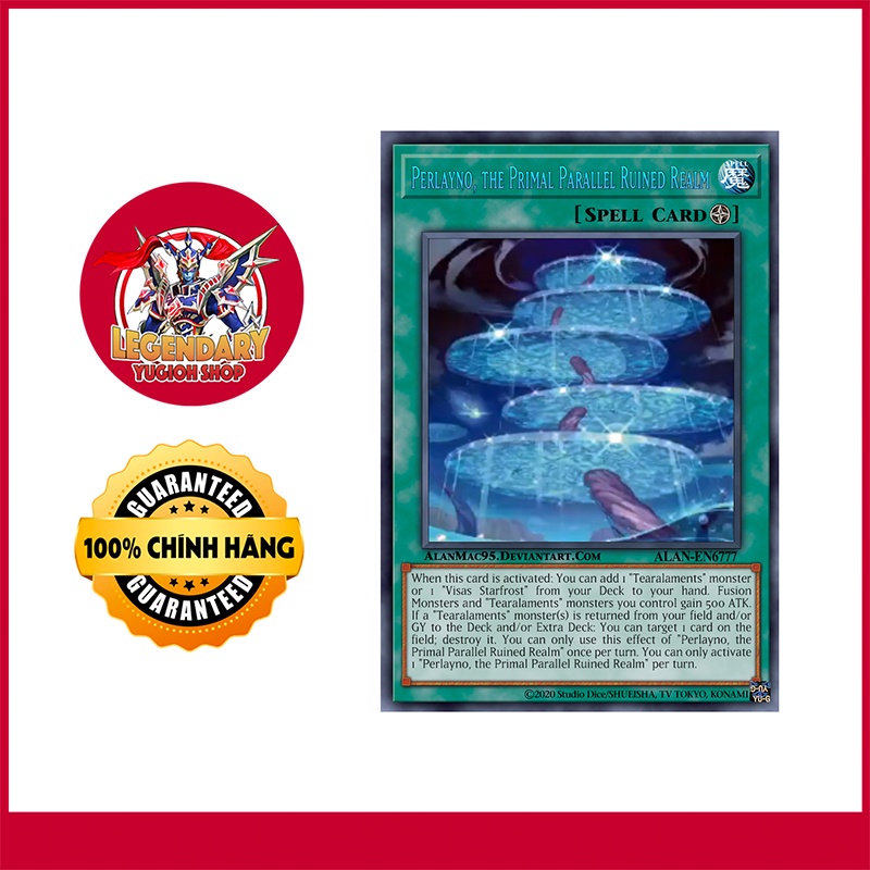 [Thẻ Bài Yugioh Chính Hãng] Primeval Planet Perlereino