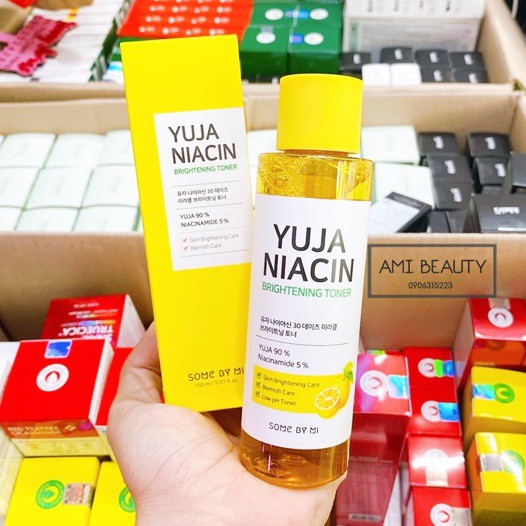 Nước Hoa Hồng Some By Mi Yuja Niacin 30Days Miracle Brightening Toner 150ml