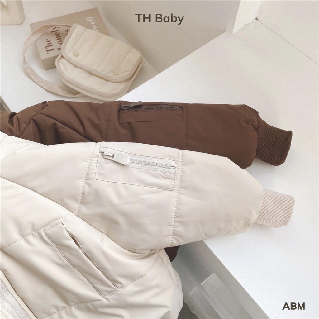 Áo khoác cho bé trai bé gái, Áo phao cho bé Thanh hằng baby 9 đến 17 kg