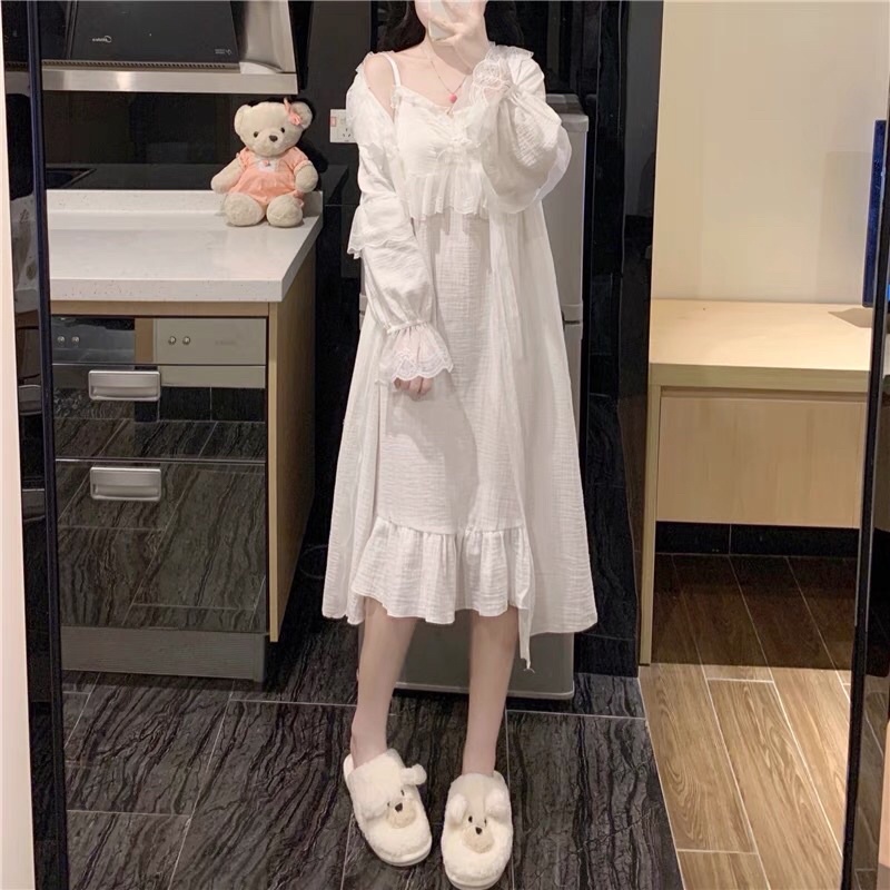 ORDER giá gốc VÁY 2 DÂY / ÁO KHOÁC NGOÀI CÔNG CHÚA SEXY rẻ nhất shopee | BigBuy360 - bigbuy360.vn