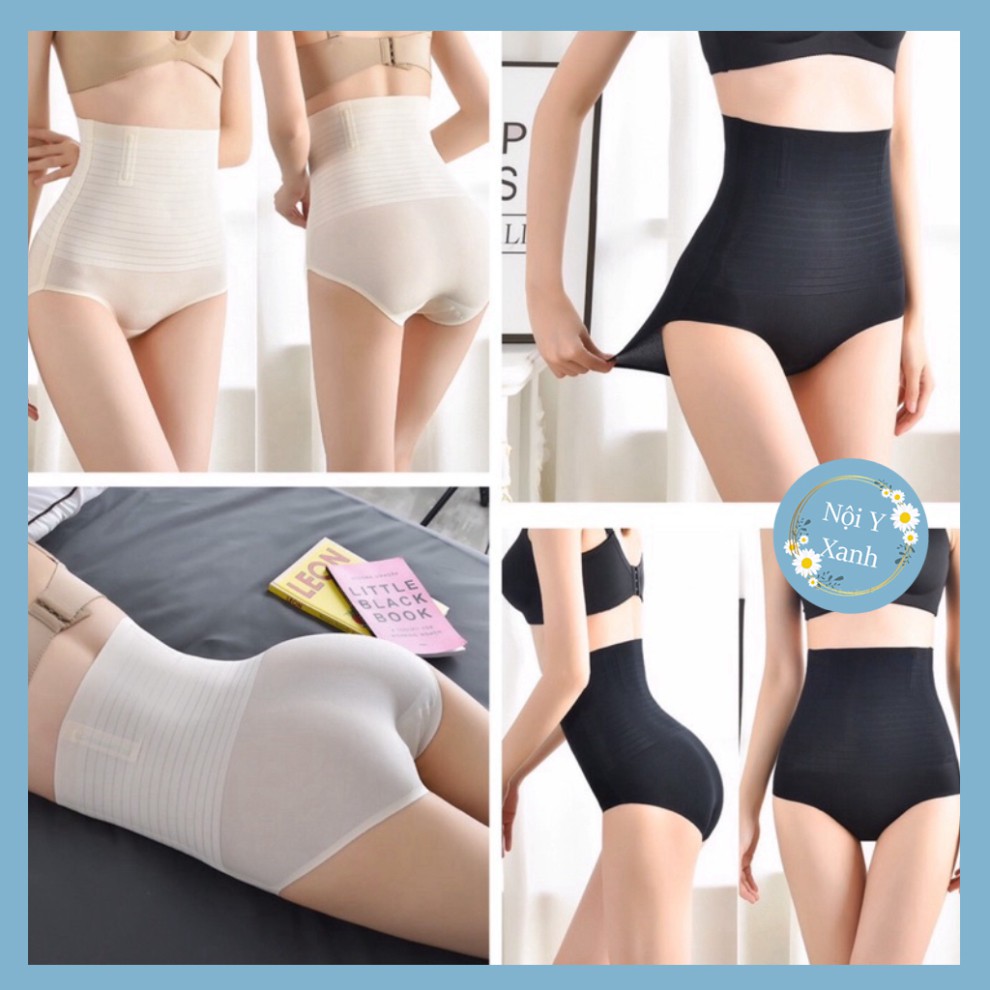 Quần Gen Bụng Định Hình Chất Su Lạnh 3D Chống Cuộn 887 nịt bụng dưới mặc váy cạp cao chống cuộn định hình nâng mông cạp