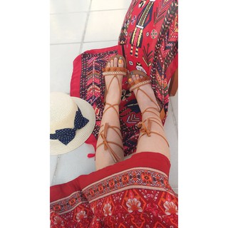 Giày Sandal Phong Cách Boho - Boho Vintage Style