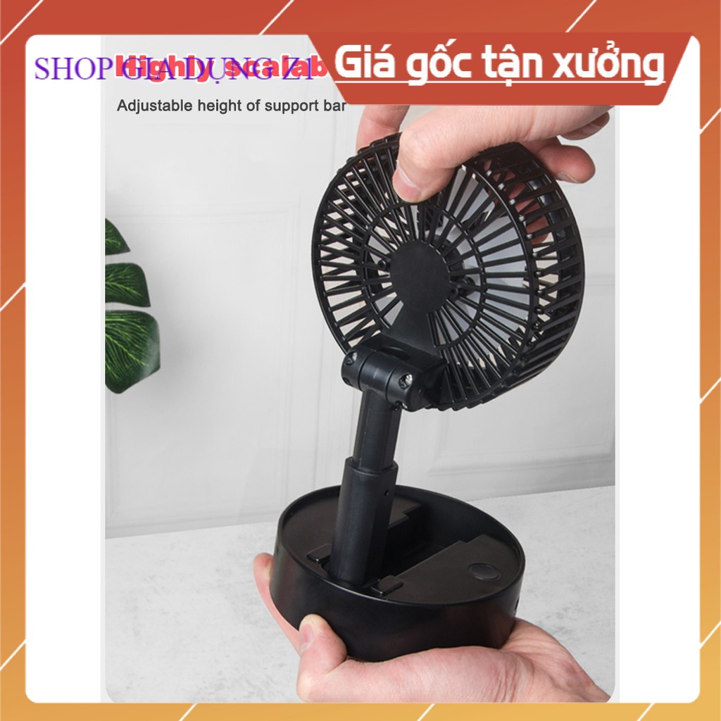 🌥️Bảo Hành 3 Tháng🌥️Quạt Mini Để Bàn Sạc Tích Điện Gấp Gọn USB Fan A9, Siêu Tiện Dụng Cho Mùa Hè - Z1