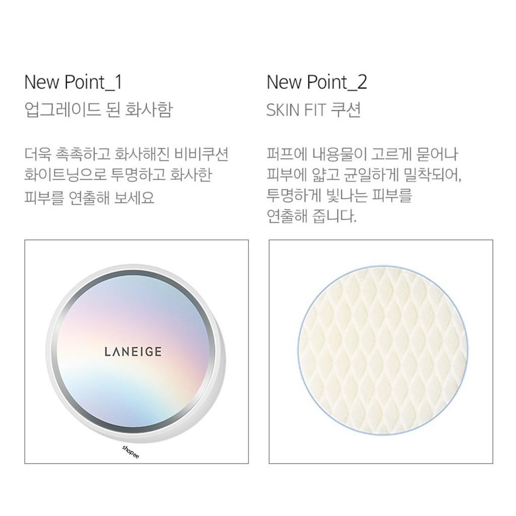 [LANEIGE.Korea] BB Cushion_Whitening Spf 50+ Pa+++ 15g