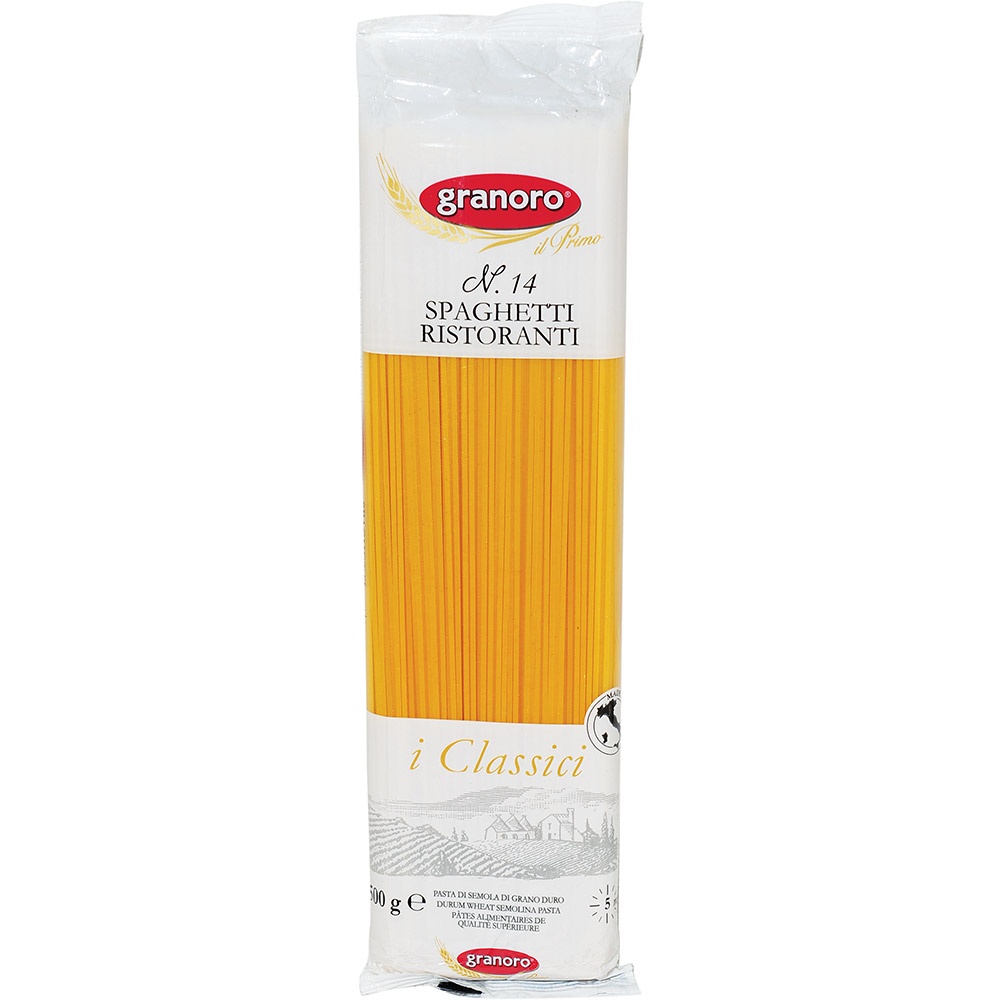 Mì Spaghetti nhập khẩu từ Ý thương hiệu Granoro 500g