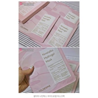 Mặt nạ Celderma Ninetalks Hydrogel Mask 30g