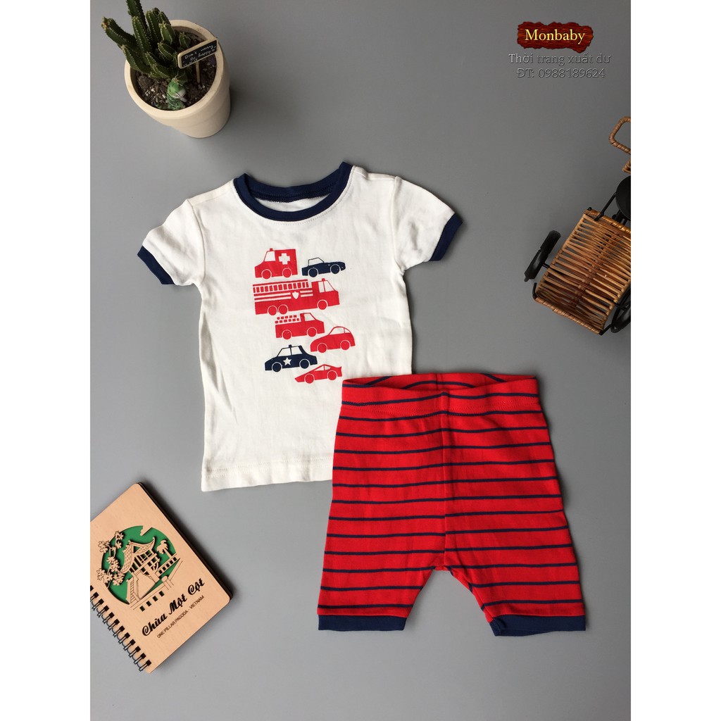 Bộ thun short đùi bé trai Baby Gap B1716