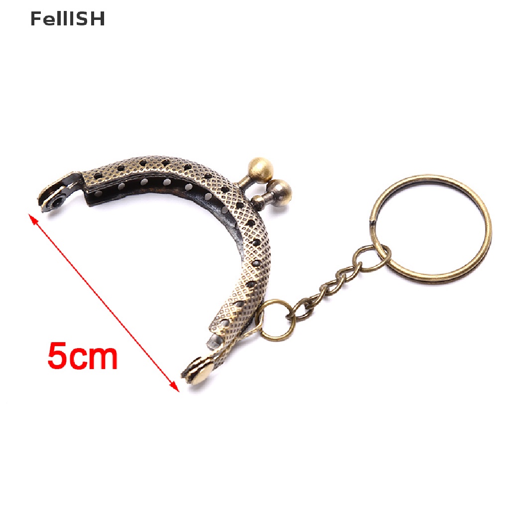 1 Khung Kim Loại 5cm Làm Khung Móc Khóa DIY Tiện Dụng 439br