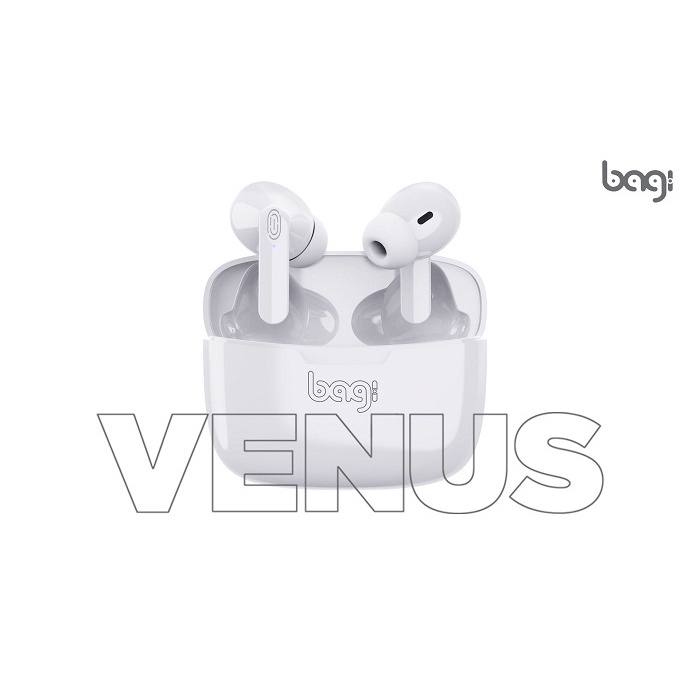 Tai nghe không dây True Wireless BAGI Bluetooth 5.1 cao cấp Venus Pro - Bảo hành 12 tháng Lỗi một đổi một