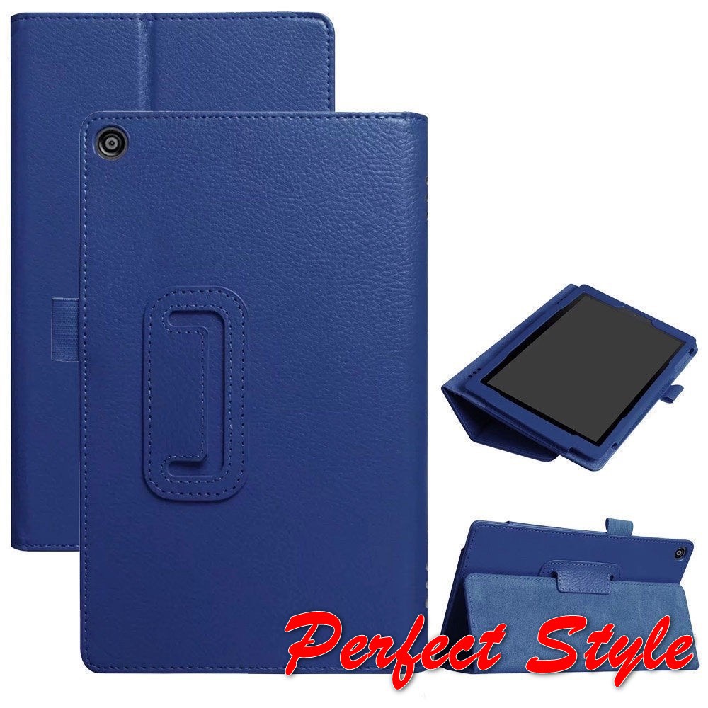 Bao da PU Amazon Kindle fire HD10 2017 2019 có đế dựng tiện ích