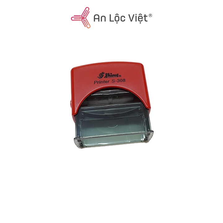Khắc dấu tên Shiny S-308 theo yêu cầu - con dấu tên dài - cực bền và đóng siêu nét