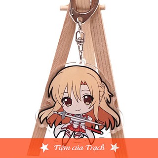 Sword Art Online móc khóa acrylic/mica chibi anime