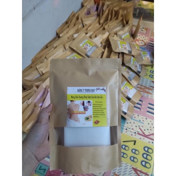 CAO DÁN XƯƠNG KHỚP TÚI 100 MIẾNG .tặng 1 ống tinh dầu Quanxin và 1 m li nông trải nghiệm.