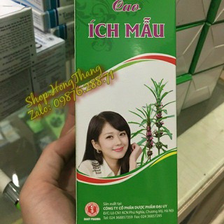 Cao ích mẫu -bổ huyết điều kinh (chai 200ml)
