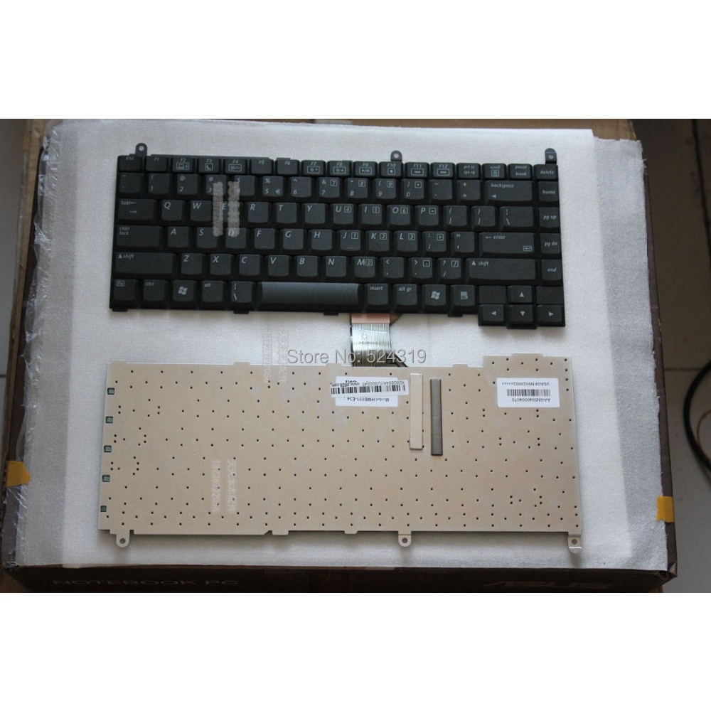 Bàn phím máy tính xách tay mới cho Gateway MX7000 MX7325 MX7330 MX7210 M6000 Bố cục Mỹ