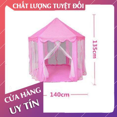 [Size lớn - Hàng loại 1] Lều công chúa cho bé gái, khung nhựa cứng cáp có kèm che  - Lan Chi Mart