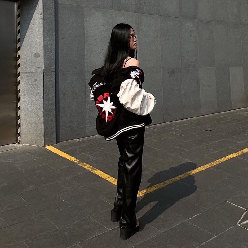 UNDERYOUNG - Áo Khoác Varsity Thunder Young