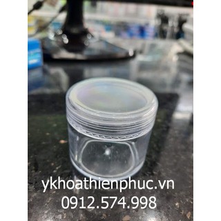 hũ chiết mỹ phẩm 30G hũ nhựa trong