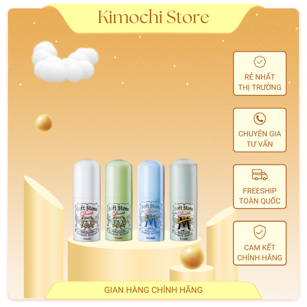Lăn nách đá khoáng Soft Stone Nhật Bản Kimochi Store