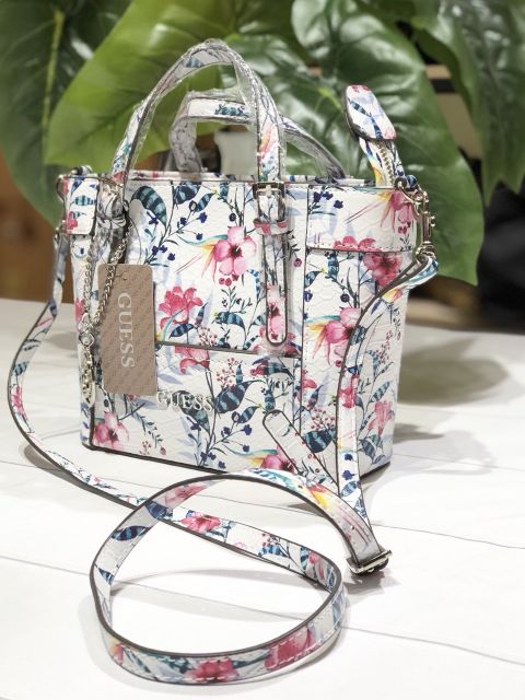 Túi guess hoa