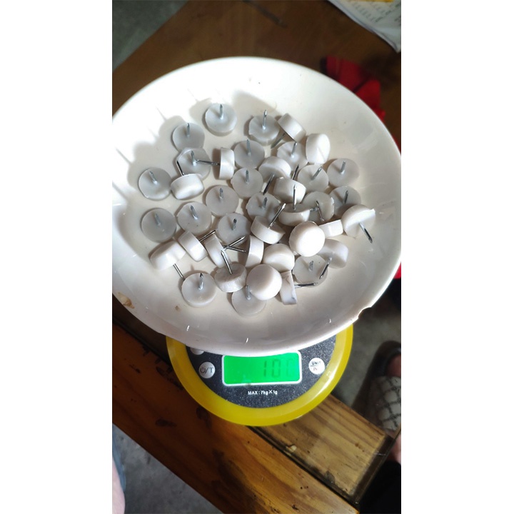 Chân đinh nhựa chống trầy loại dày 5mm,7mm,hàng nhựa dày ,Đinh nhựa đóng dưới chân bàn ghế có ma sát không bị trơn