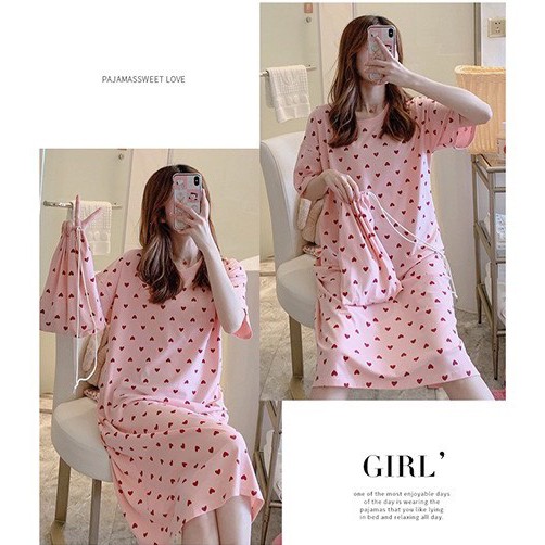 Váy ngủ hoạt hình cute đồ ngủ mặc nhà mềm, mát, mỏng sia clothing | BigBuy360 - bigbuy360.vn