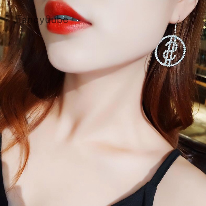 Khuyên tai nữ hình tiền đô la phong cách thời trang độc đáo