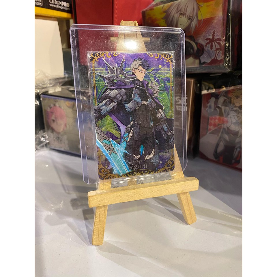 [ Dưa Hấu Yugioh ] Thẻ bài bánh xốp Fate Grand Order FGO Sigurd Siegfried R - Rare - Tặng bọc bài nhựa bảo quản