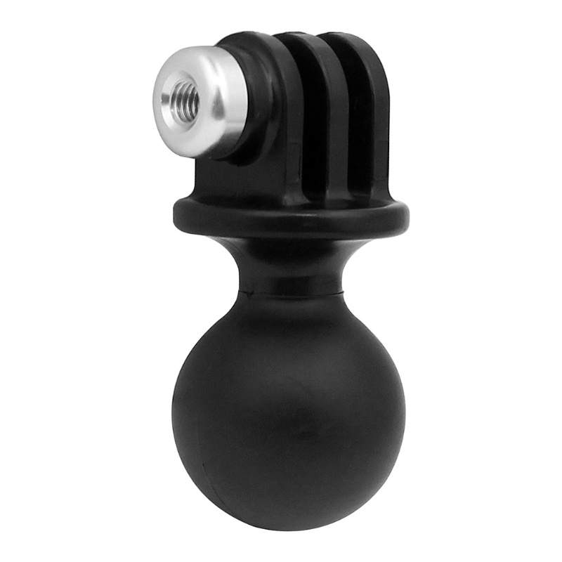 Bộ Chuyển Đổi Gậy Ba Chân Đầu Bi 1 Inch Sang Ốc Vít 1 / 4 Cho Máy Ảnh Gopro Action Giá Đỡ