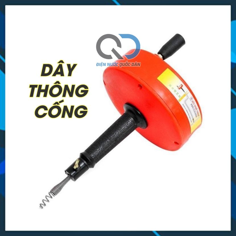 Dây thông cống BỬU NGHỆ THÀNH 5m thông được nhiều Lavabo, ống cống