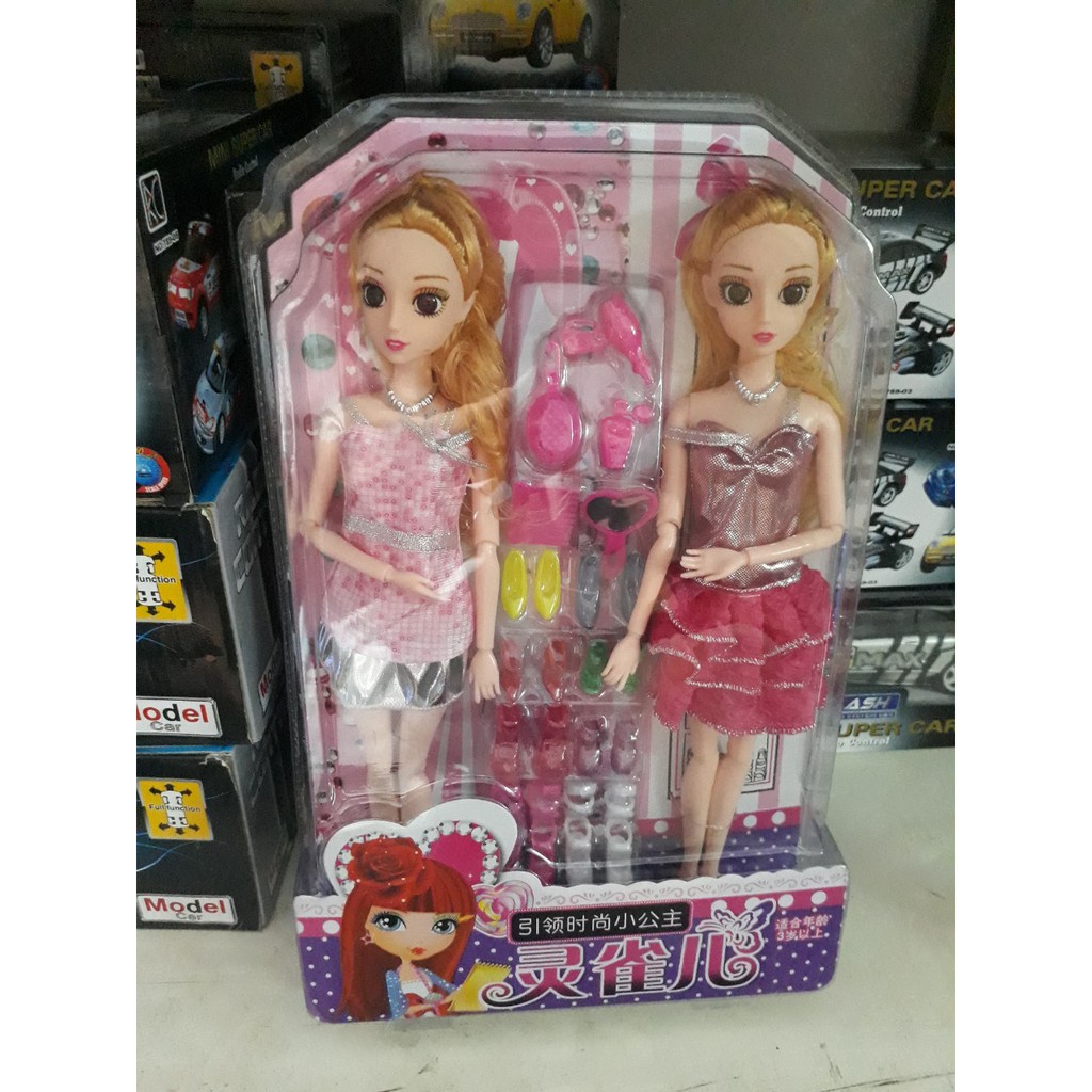 Búp bê barbie có khớp + phụ kiện