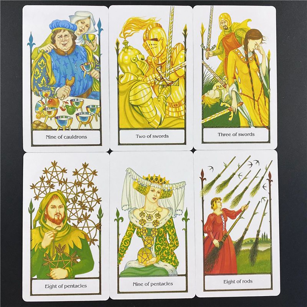 Bài Tarot Of The Old Path Tặng Đá Thanh Tẩy E12