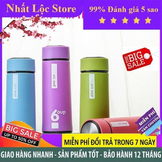 💥Mã giảm 10k💥RẺ VÔ ĐỊCH💥 Bình Giữ Nhiệt Thủy 6oup Tinh Mẫu Mới 450ml Đa Năng Tiện Dụng💥SIÊU HOT💥