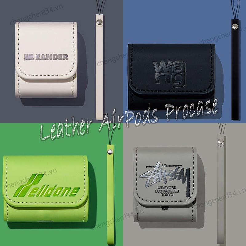 Vỏ Bảo Vệ Hộp Sạc Tai Nghe Airpods 3 / 2021 We11 Màu Xanh Lá Huỳnh Quang Phong Cách Mới Stussy Stussy Stussy Stussy Stussy 2021 / 3
