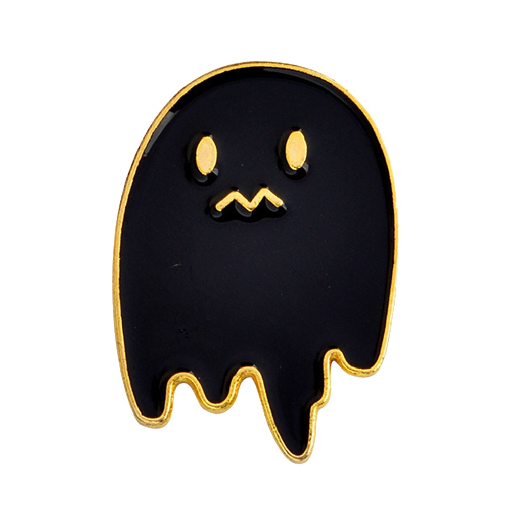 Ghim cài hình bộ xương/bia mộ chủ đề Halloween độc đáo