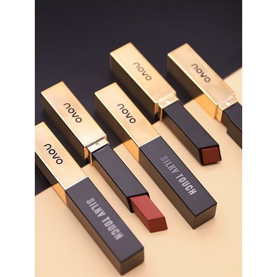 Son sáp NOVO vỏ Vàng Small Gold Bars Strip Lipstick