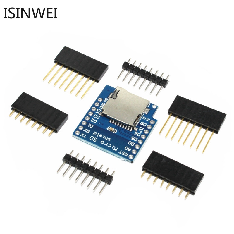 Mô đun đầu đọc thẻ nhớ micro SD cho D1 Mini TF WiFi ESP8266