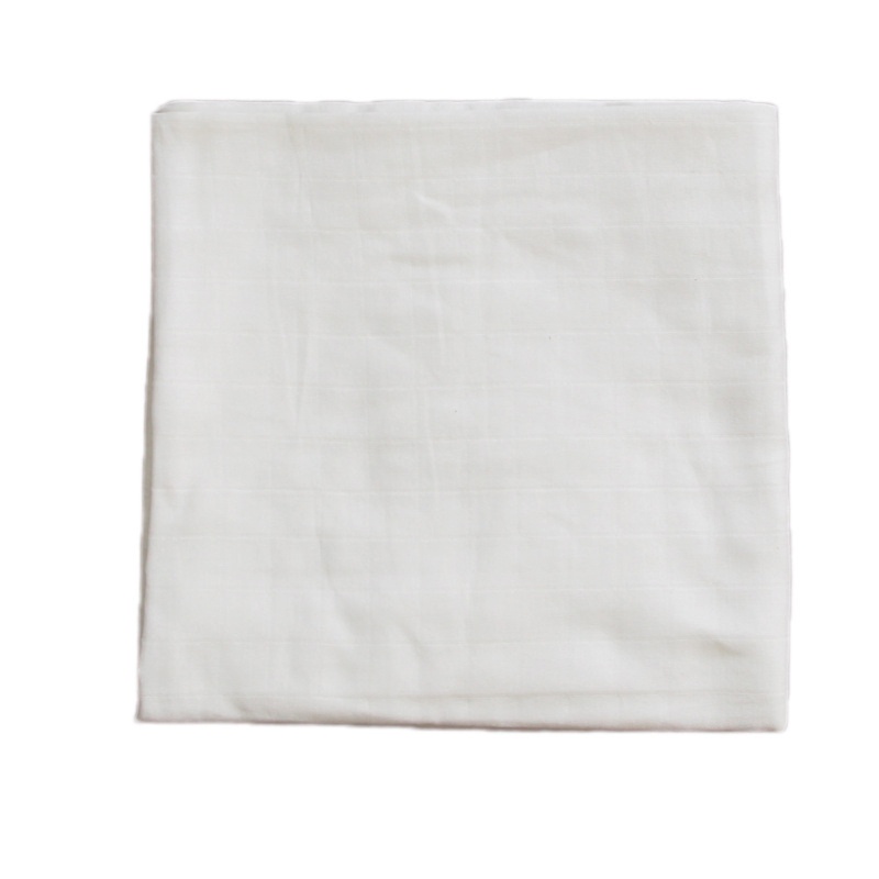 Khăn Quấn Em Bé Vải Cotton Tre Thoáng Khí Thân Thiện Với Làn Da 47X47