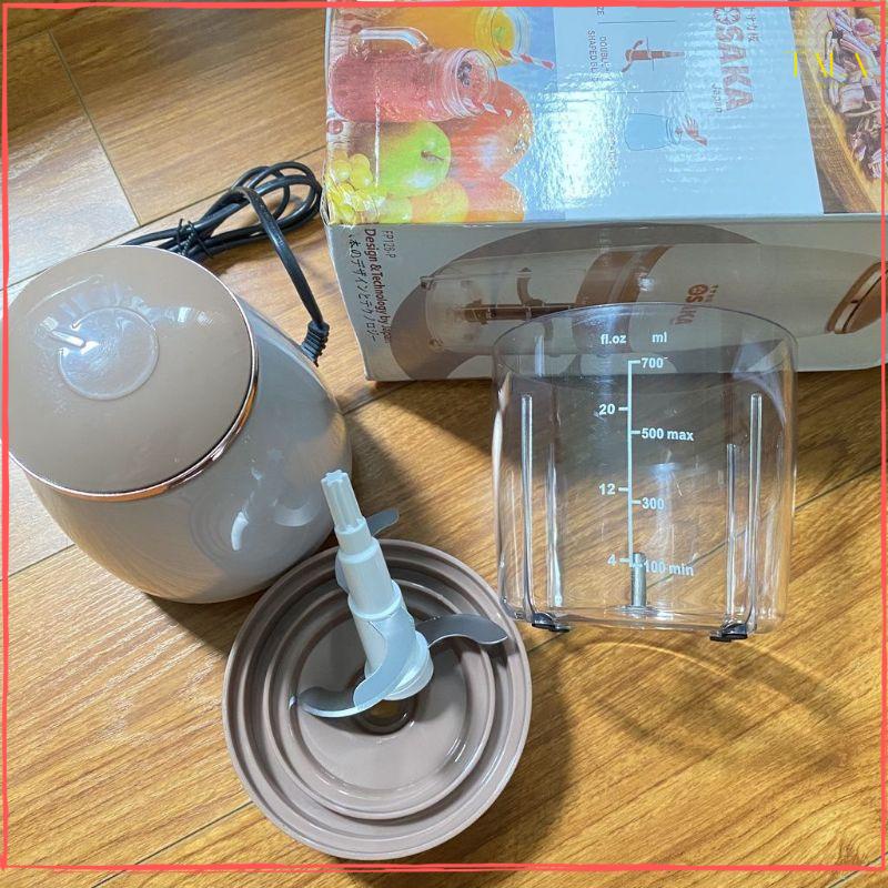 Máy Xay Đa Năng OSAKA Nắp Đồng Japan Cao Cấp 350W FP126P - Xay Thịt Cá Rau Củ - Xay Sinh Tố - Xay Đá (Bảo Hành 12th)