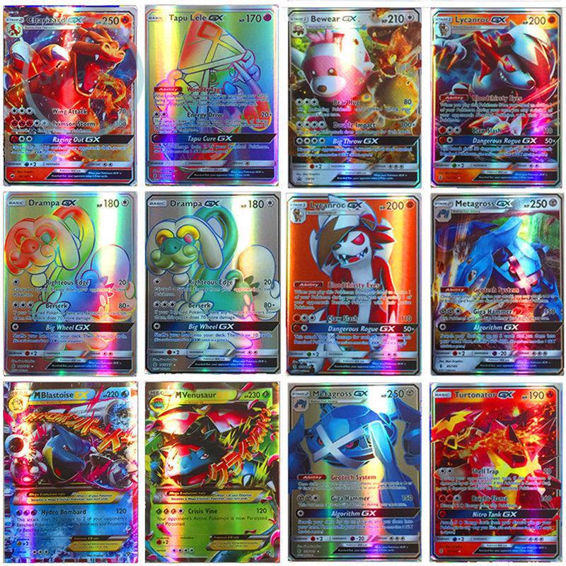 Set thẻ bài Pokemon laser lấp lánh
