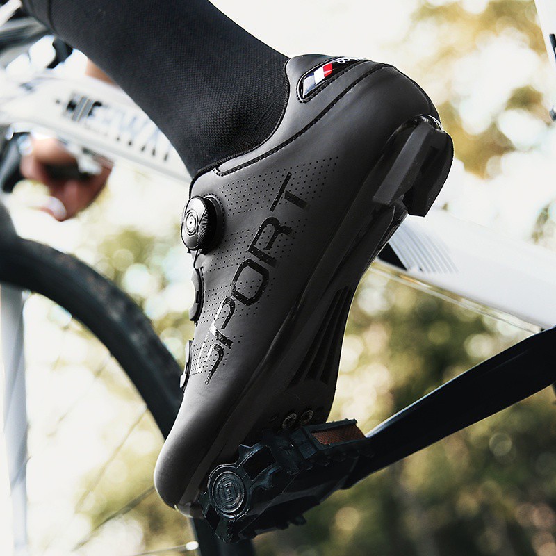 【CEYMME】Nghiệp Chống Trượt Cho  Giày Đi Xe Đạp Chuyên Giày đạp Xe Nam Thiết Kế Thoáng Giày đạp đường Kích thước 37-46