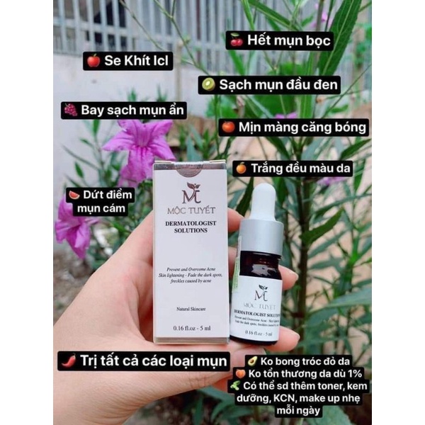 Hàng Spa sẵn sỉ sll ] Serum Mộc   Tuyết xoá Mụn tại Spa | BigBuy360 - bigbuy360.vn